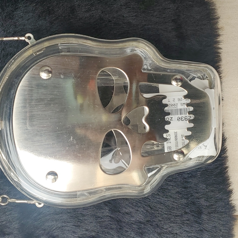 Lucite Skeleton purse